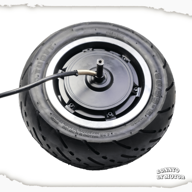 LONNYO Motor 10 Inch Single-Sided Axle Split Wide Tire Hub Motor 主图4.jpg